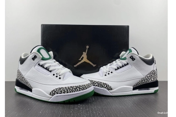 White EasyMatch Jordan 3 Retro Oregon 594282233 594282233 Ducks Pit 327 Crew 0527
